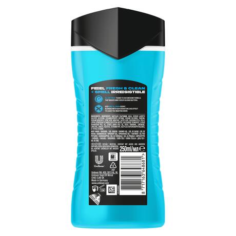 AXE Ice Chill 3-in-1 Douchegel 250 ML