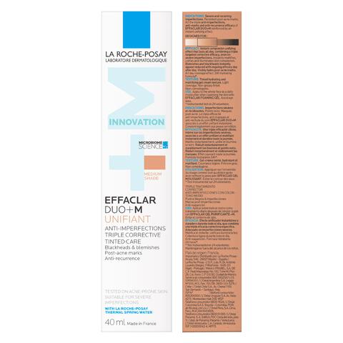 La Roche-Posay Effaclar DUO +M Unifiant Medium Crème 40 ML
