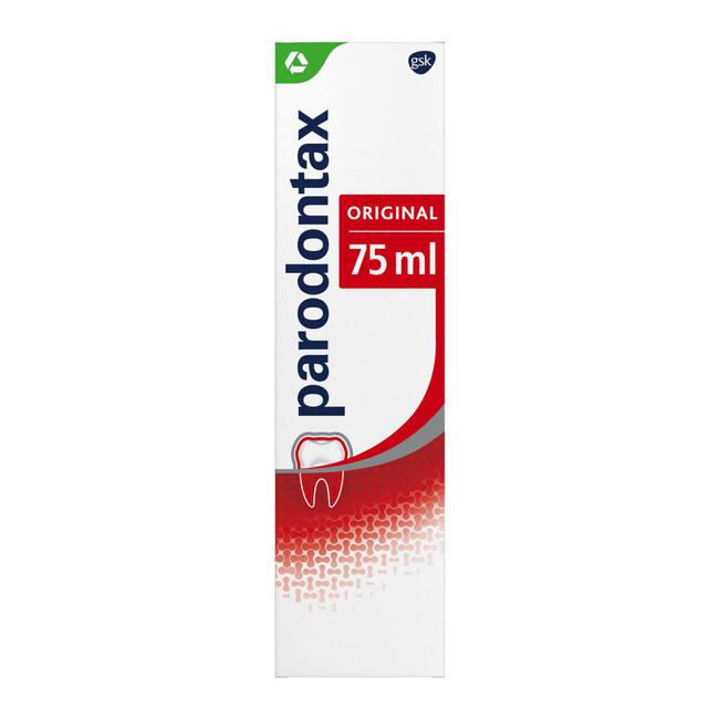 Parodontax Original Dagelijkse Tandpasta Tegen Bloedend Tandvlees 75 ML