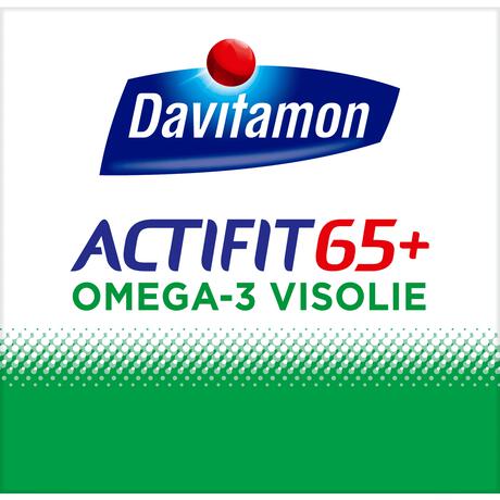 Davitamon Actifit 65+ Omega 3 Visolie Capsules