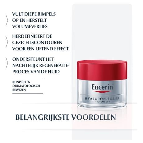 Eucerin Hyaluron-Filler + Volume-Lift Nachtcrème 50 ML