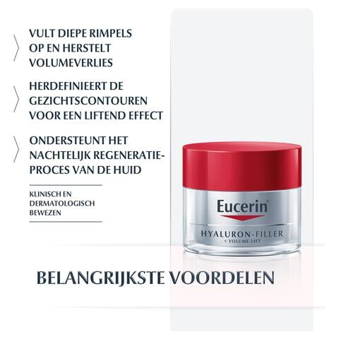 Eucerin Hyaluron-Filler + Volume-Lift Nachtcrème 50 ML