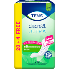 Tena Discreet Ultra Mini 20+4