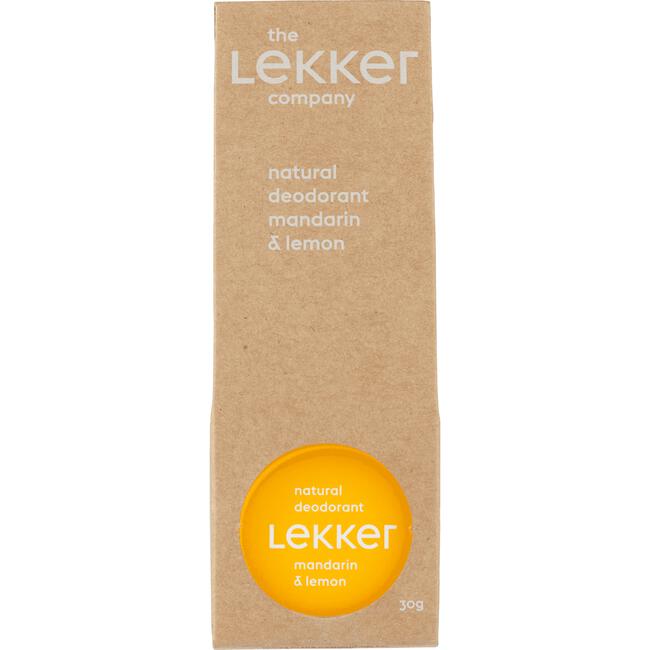 The Lekker Company Mandarijn & Citroen Deodorant Crème