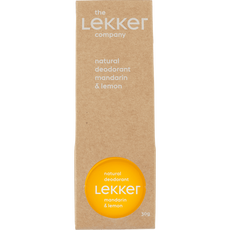The Lekker Company Mandarijn & Citroen Deodorant Crème