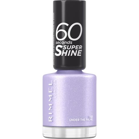 Rimmel London 60 Seconds Supershine Nagellak - Paars - 153 Under The Palms
