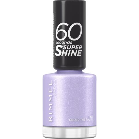 Rimmel London 60 Seconds Supershine Nagellak - Paars - 153 Under The Palms
