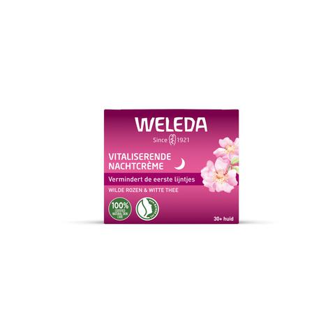 Weleda Wilde Rozen & Witte Thee Vitaliserende Nachtcrème 40 ML