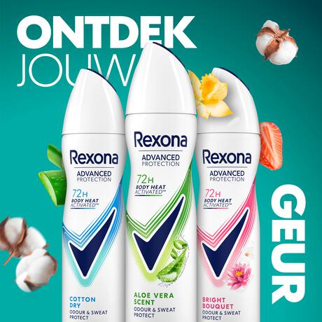 Rexona Woman Advanced Protection Aloë Vera Deodorant Spray 150 ML