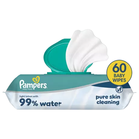 Pampers 99% Water Billendoekjes 60 stuks
