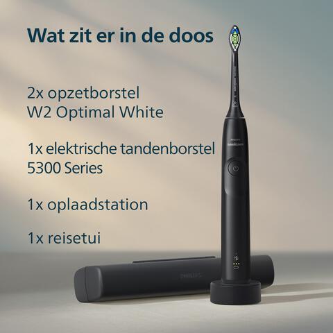 Philips Sonicare Elektrische Tandenborstel 5300 series zwart HX7101/03