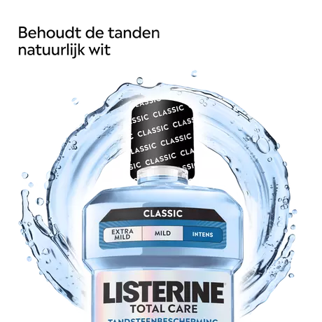 Listerine® Total Care Bescherming Tegen Tandsteen Mondwater 500 ML