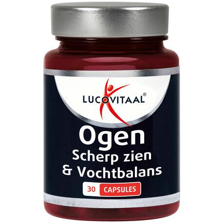 Lucovitaal Ogen, Scherp zien & Vochtbalans Capsules 30 stuks