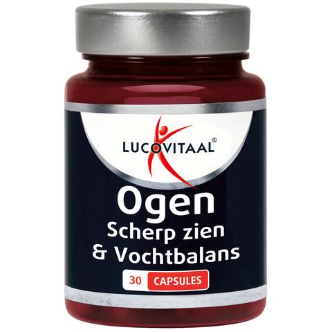 Lucovitaal Ogen, Scherp zien & Vochtbalans Capsules 30 stuks