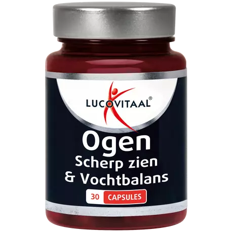 Lucovitaal Ogen, Scherp zien & Vochtbalans Capsules 30 stuks