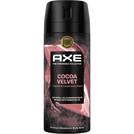 AXE Fine Fragrance Cocoa Velvet Deodorant Bodyspray 150 ML