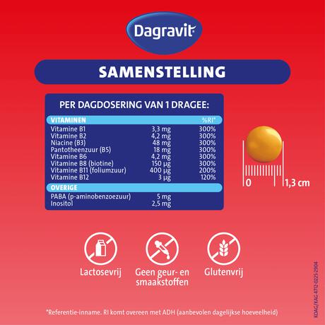 Dagravit Becoforte 100 tabletten