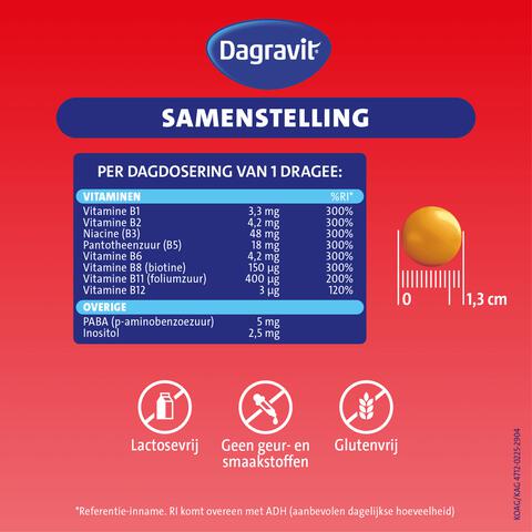 Dagravit Becoforte 100 tabletten