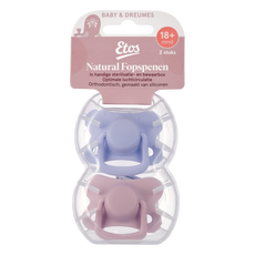 Etos Fopspenen 18+ Maanden Roze/Violet 2 stuks