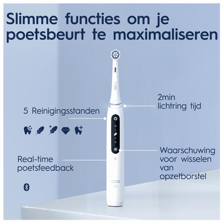 Oral-B iO 5S Wit Elektrische Tandenborstel By Braun
