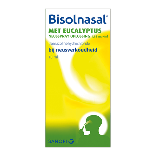 Bisolnasal Neusspray Oplossing Bij Neusverkoudheid Met Eucalyptus 10 ML