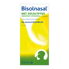 Bisolnasal Neusspray Oplossing Bij Neusverkoudheid Met Eucalyptus 10 ML