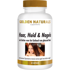 Golden Naturals Haar Huid & Nagels Capsules 60 stuks