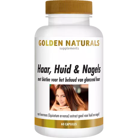 Golden Naturals Haar Huid & Nagels Capsules 60 stuks