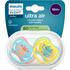 Philips Avent Fopspeen Ultra Air Day 18M+ Double Pack, mixed - SCF349/49