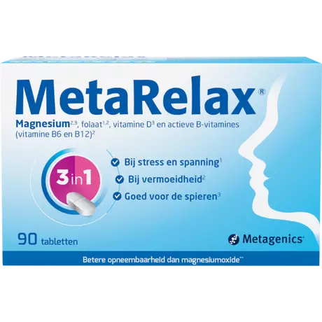 MetaRelax Magnesium 90 Tabeletten