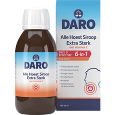 Daro Alle Hoest Siroop Extra Sterk Met Vitamine C 150 ML