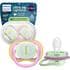 Philips Avent Fopspeen Ultra Air Night  6-18M Double Pack - SCF376/29
