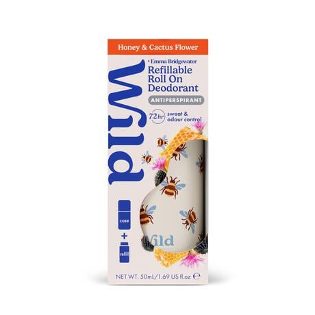Wild Honey & Cactus Anti-Perspirant Deodorant Roller Starterpack 50 ML