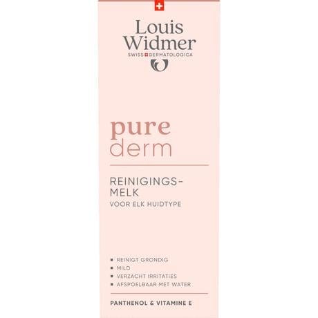 Louis Widmer Purederm Reinigingsmelk Licht Geparfumeerd 200 ML