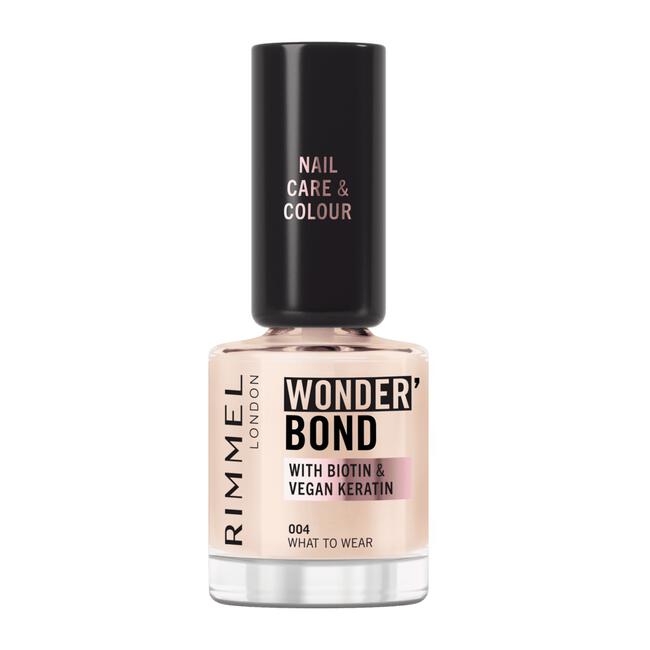 Rimmel London Wonder'Bond Care+Color Nagellak - Taupe - 004 What to Wear