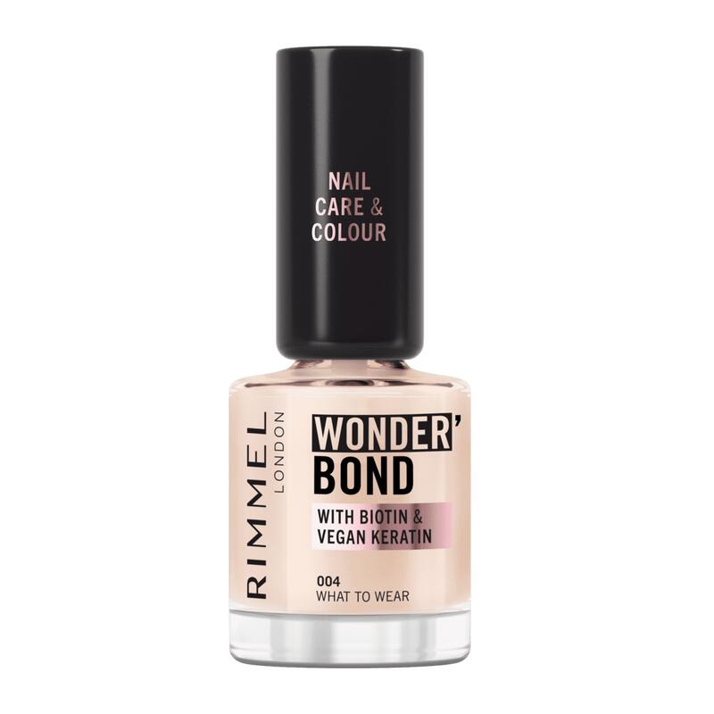Rimmel London Wonder'Bond Care+Color Nagellak Taupe 004 What to Wear