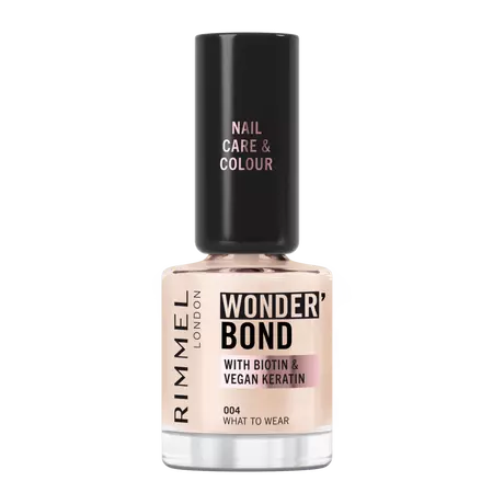Rimmel London Wonder'Bond Care+Color Nagellak Taupe 004 What to Wear