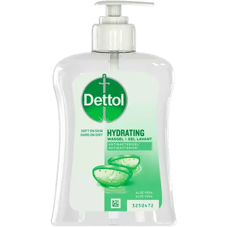 Dettol Hydrate Aloë Vera & Bamboe Antibacteriële Handzeep 250 ML