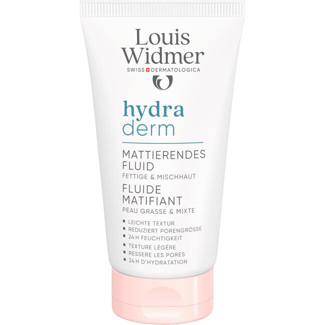 Louis Widmer Hydraderm Matterende Fluide Licht Geparfumeerd 50 ML