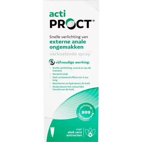 Actiproct Anale Ongemakken Spray 50 ML &nbsp;
