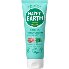 Happy Earth 100% Natural Caring Hand Cream 75ml