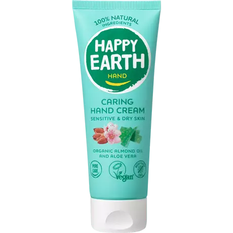 Happy Earth 100% Natuurlijke Caring Handcrème 75 ML