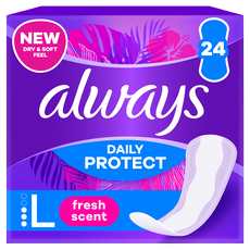 Always Inlegkruisjes Daily Protect Fresh Scent Long 24 stuks