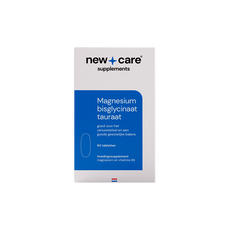 New Care Magnesium Bisglycinaat Tauraat Tabletten 60 stuks