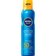 NIVEA SUN Zonnebrand Protect & Dry Touch Vernevelende Zonnespray SPF 50 200 ML