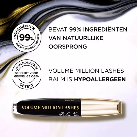 L'Oréal Paris Volume Million Lashes Balm Mascara Zwart