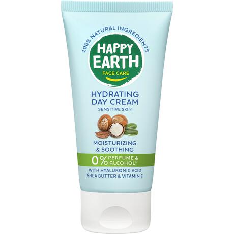 Happy Earth 100% Natuurlijke Face Care Hydrating Day Cream 50 Ml