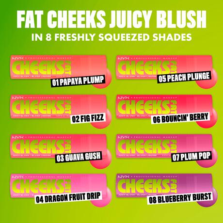 NYX Fat Cheeks Blush Papaya Plump