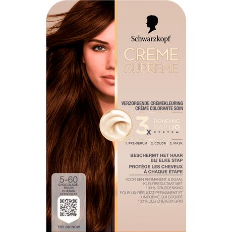 Schwarzkopf Creme Supreme Haarkleuring 5-60 Chocoladebruin