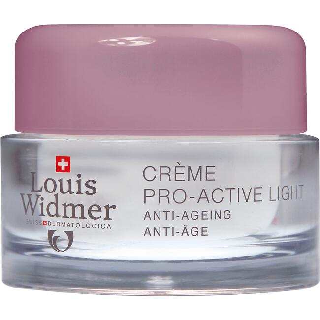 Louis Widmer Pro-Active Cream Light Zonder Parfum 50 ML